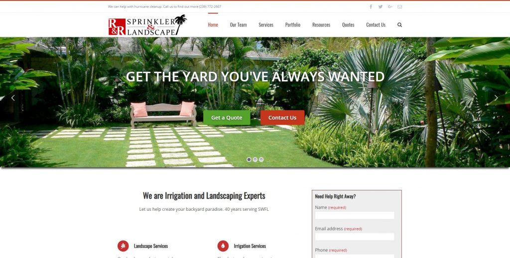 Landscaping-Service-Web-Design
